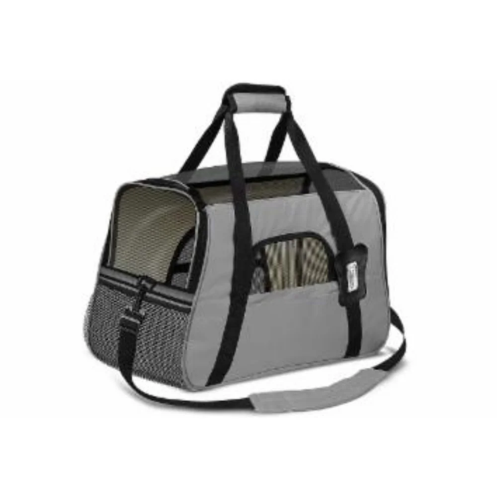 Pet Carrier for Dogs and Cats - Soft-Sided FAA Airline-Approved Easy Travel